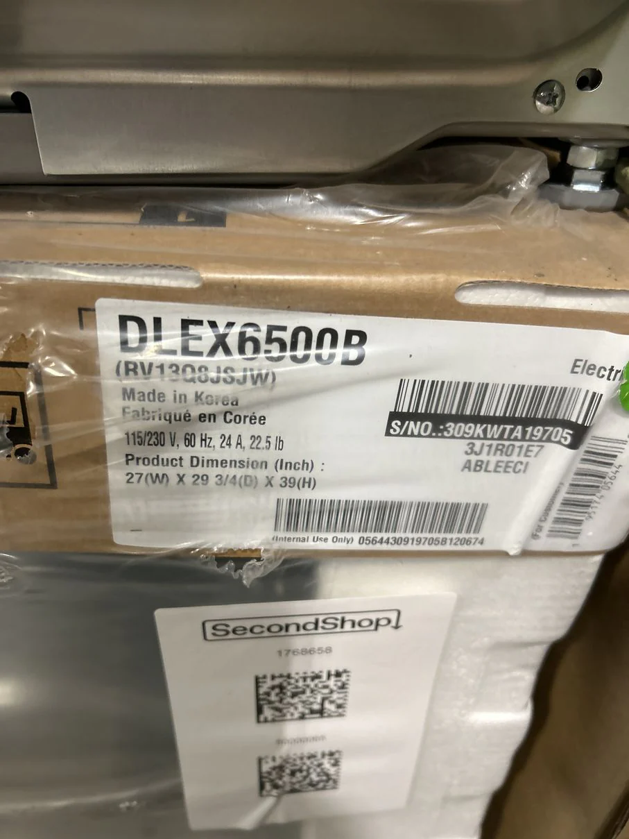 LG 4PC LAUNDRY 6500/WM6500HBA/DLEX6500B/WDP6B X2 - Inhomebuy