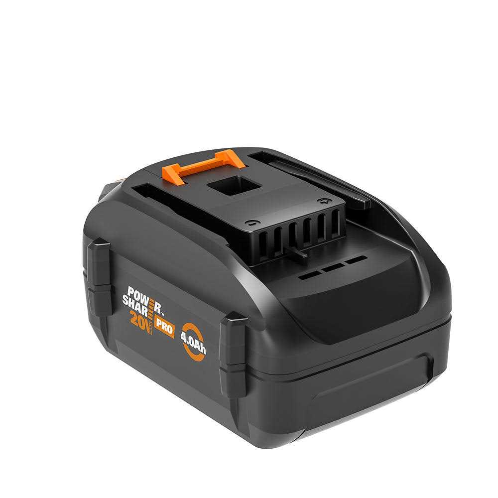 Worx Power Share PRO 20-Volt 4.0Ah Lithium-Ion Battery WA3012 - Inhomebuy