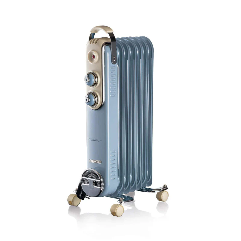 Vintage Oil Radiator 9fins 2000W BLUE - Inhomebuy