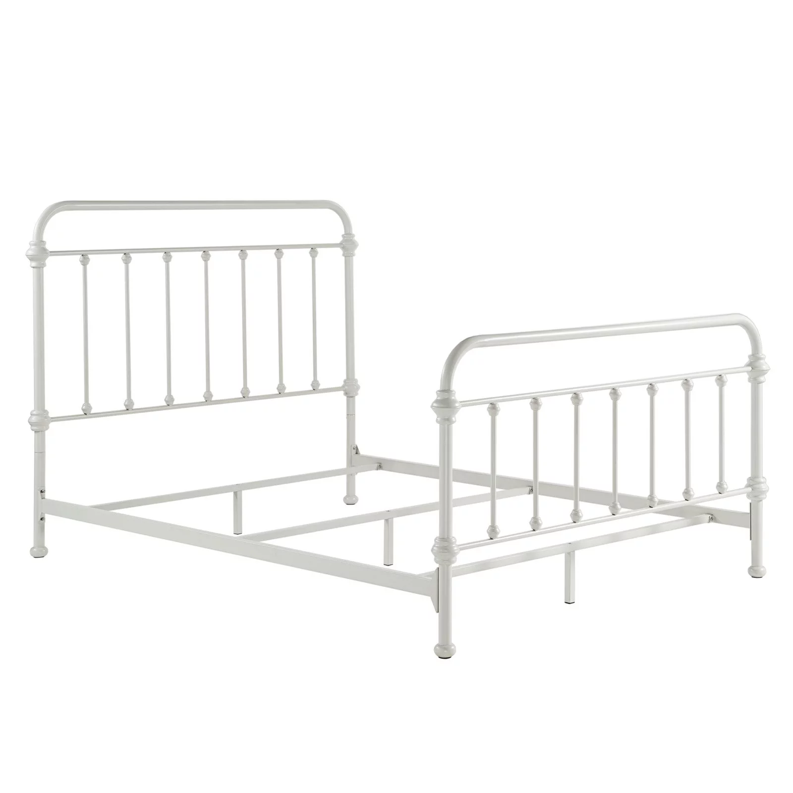 Weston Home Nottingham Metal Twin Bed, Blue Steel - Inhomebuy