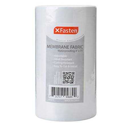 XFasten Waterproofing Membrane Sheet 8 X 75 Ft Shower Waterproofing Membrane Tape for Underlayment Tile - Inhomebuy