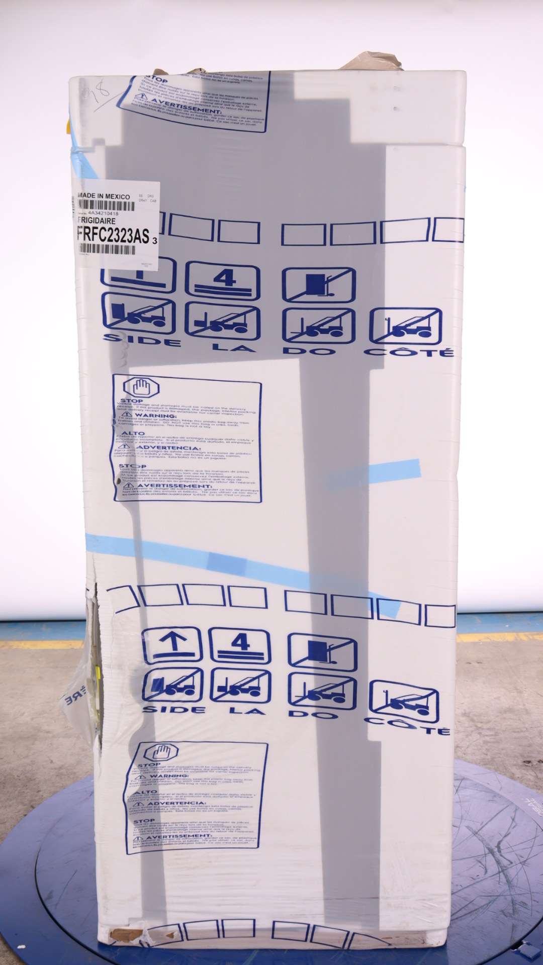 FRIGIDAIRE 36 IN. 22.6 CU FT. STAINLESS STEEL COUNTER-DEPTH FRENCH DOOR REFRIGERATOR - FRFC2323AS - Inhomebuy