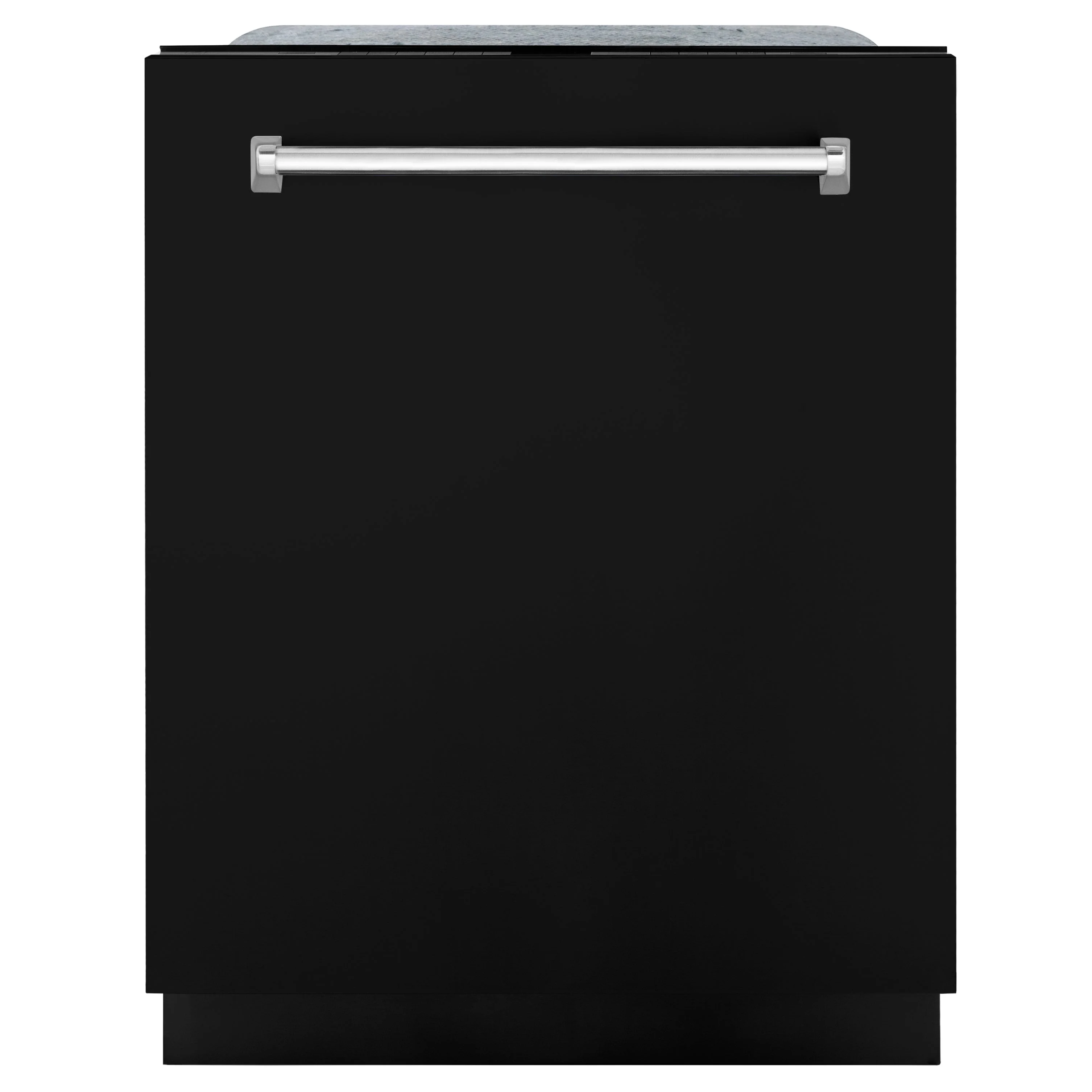 ZLINE 24 In. Monument Series 3rd Rack Top Touch Control Dishwasher in Black Matte, 45dBa, DWMT-BLM-24 - Inhomebuy