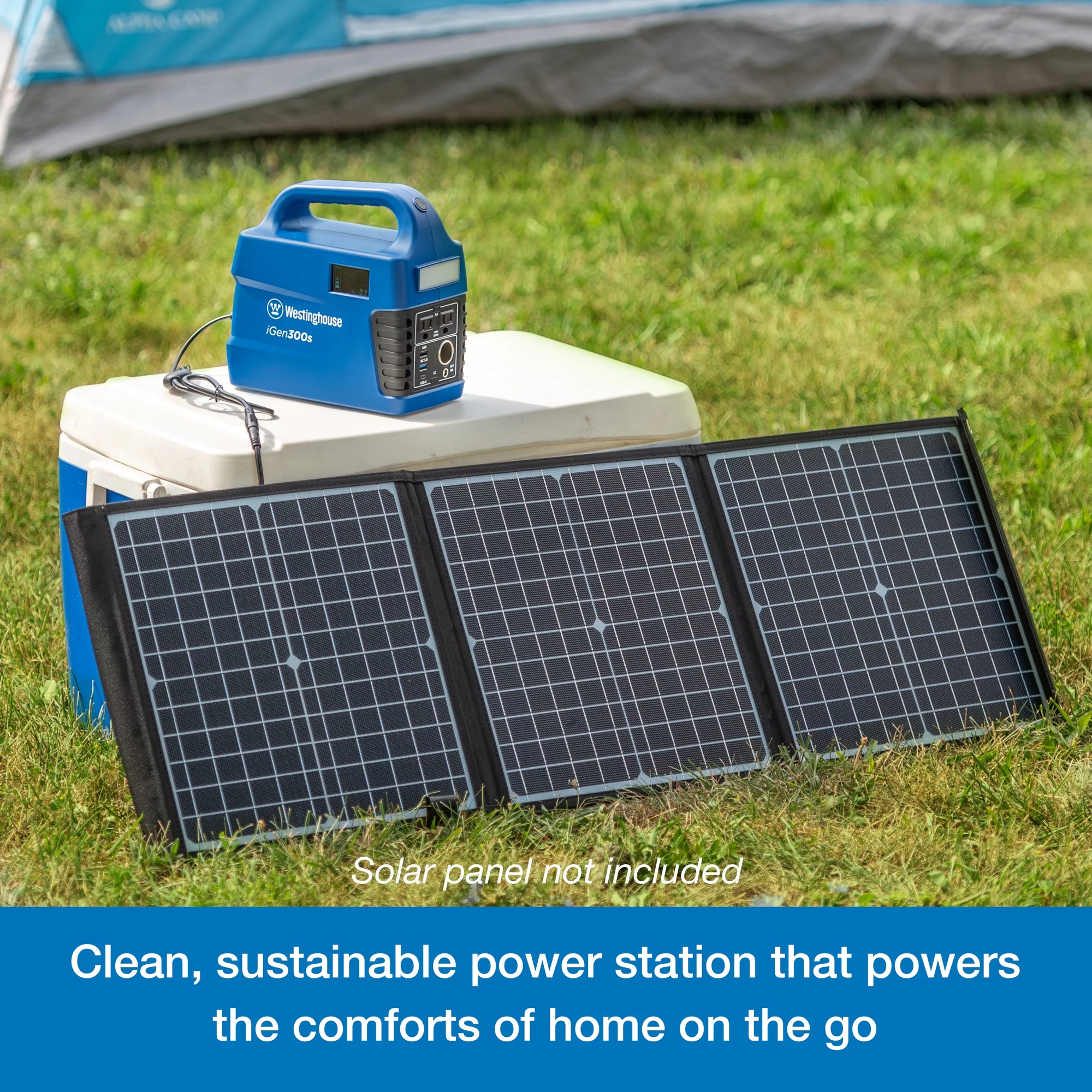 Westinghouse 60W Foldable Portable Solar Panel for iGen160s, iGen200s, iGen300s, iGen600s, iGen1000s Power Stations - Inhomebuy