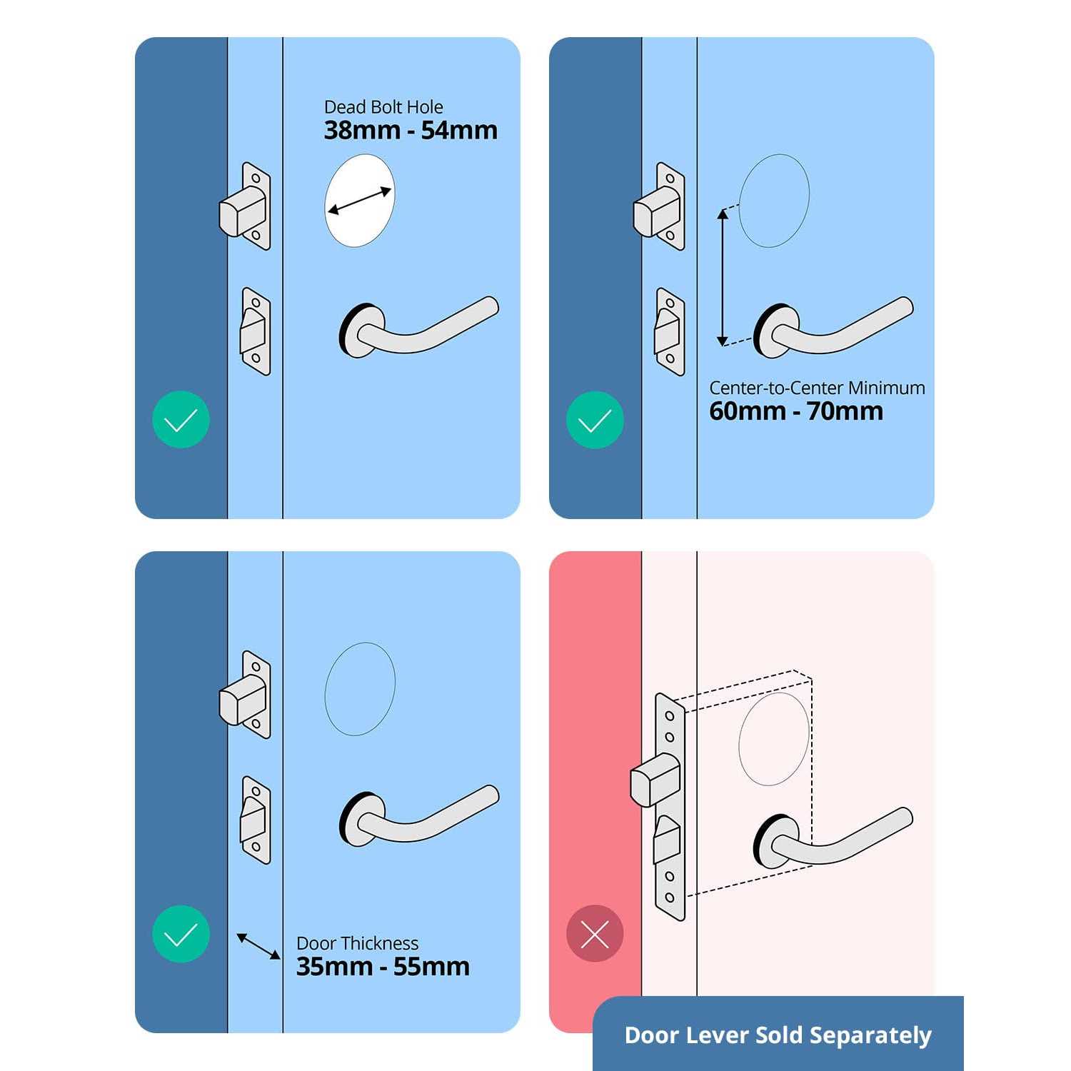 Eufy Security Smart Lock Touch & Wi-Fi Fingerprint Keyless Entry Door Lock - Inhomebuy