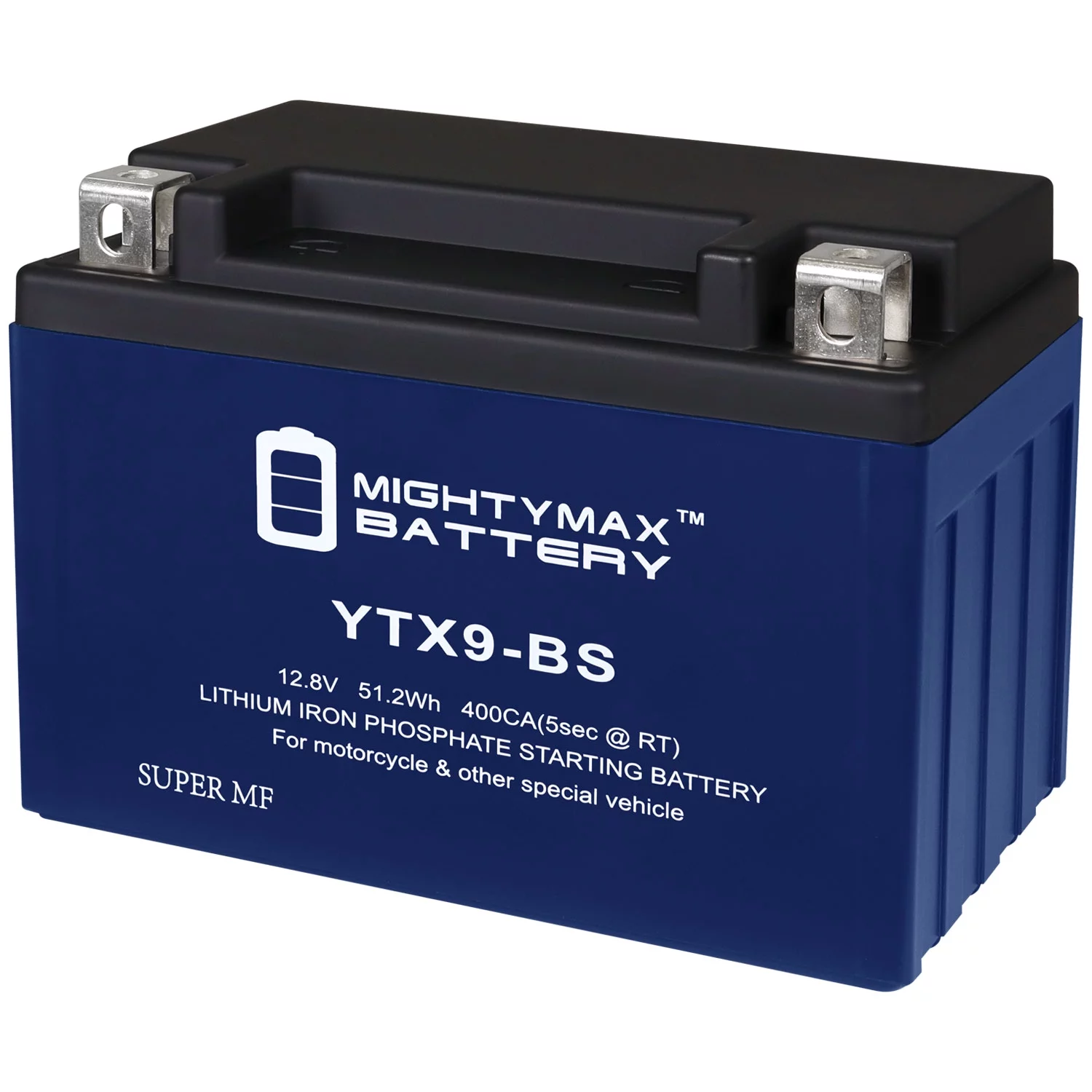 YTX9-BS Lithium Replacement Battery Compatible with WPS CTX9-BS - Inhomebuy
