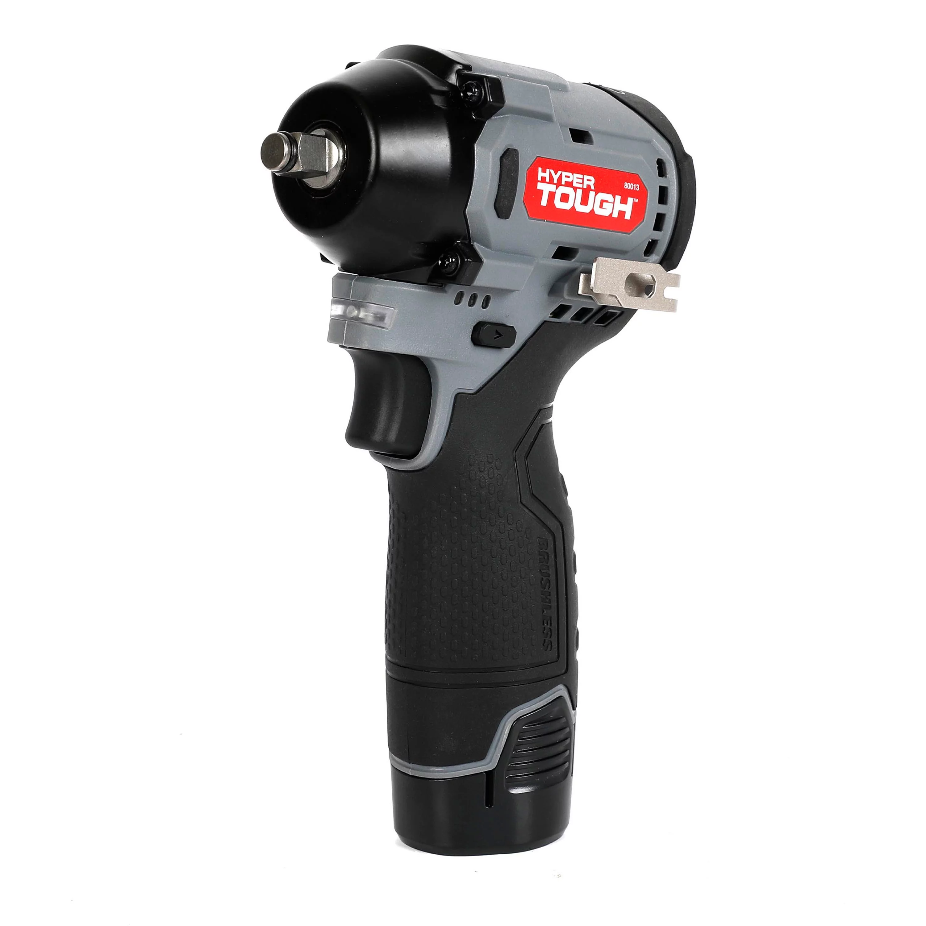 Hyper Tough 12V Max Lithium-Ion Brushless Impact Wrench with 2.0Ah Battery and Charger, 80013 - Inhomebuy