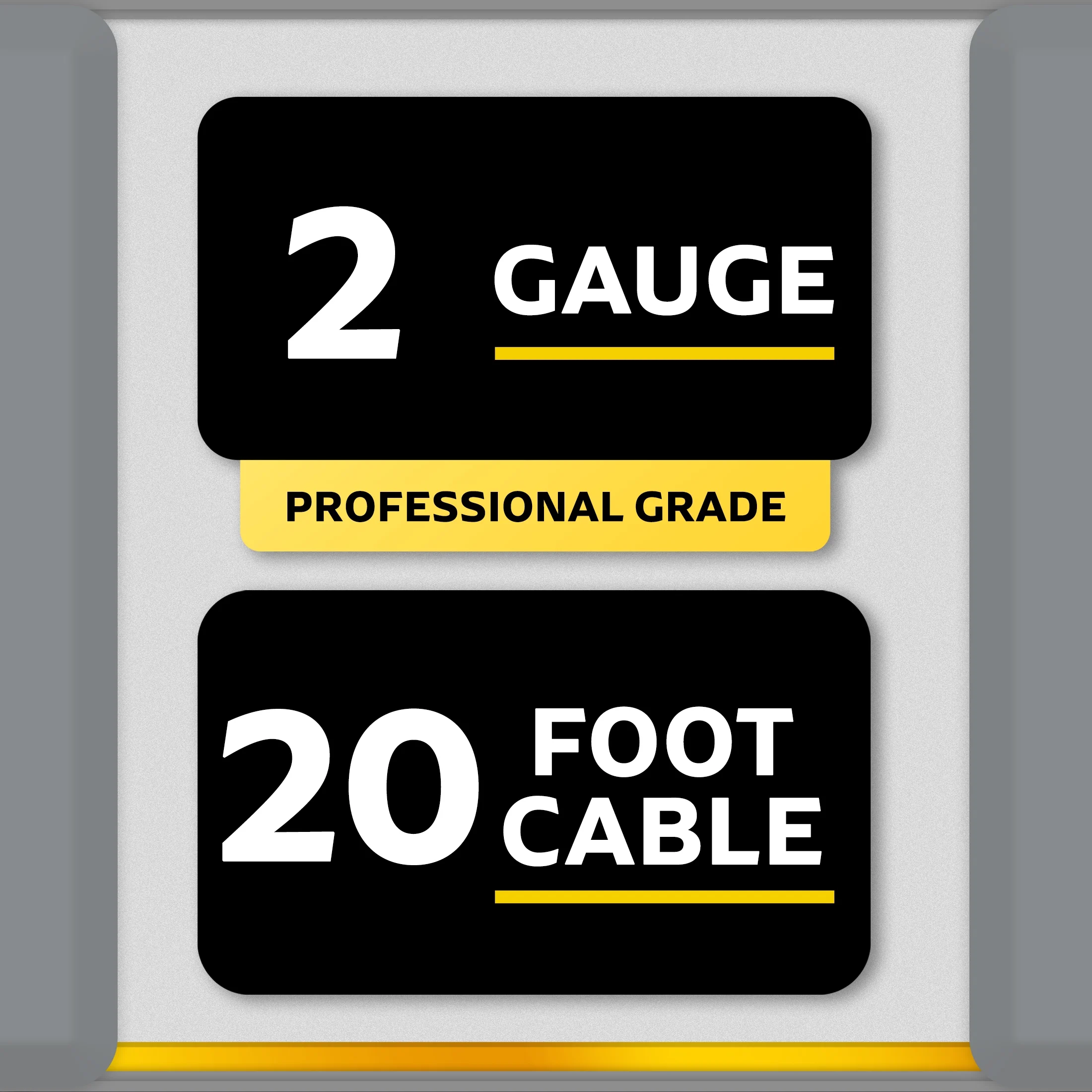 EverStart Maxx 2-Gauge Professional Grade 20-Foot Booster Cables - Inhomebuy