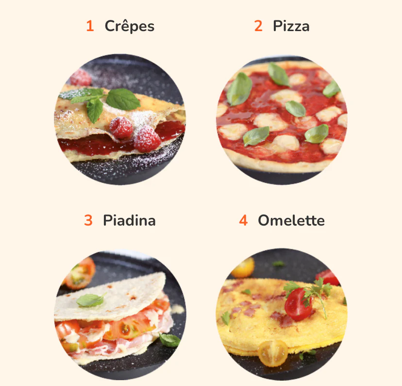 Smooth Grill Plate - Inhomebuy