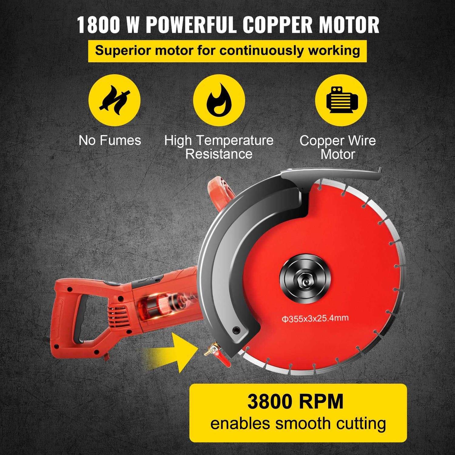 VEVOR 115-Volt Plastic Macerating Pump MTJ700W10MWC3N55BV1 - Inhomebuy