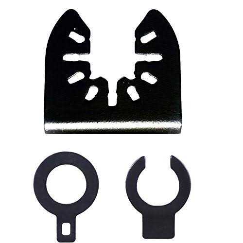 EZARC Oscillating Tool Blades Carbide Multitool Saw Blades for Hard Material, Hardened Metal, Nails, Bolts and Screws - Inhomebuy