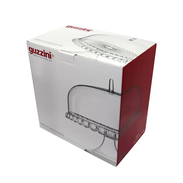 Small Cake Stand With Dome Milk White Tiffany - Inhomebuy