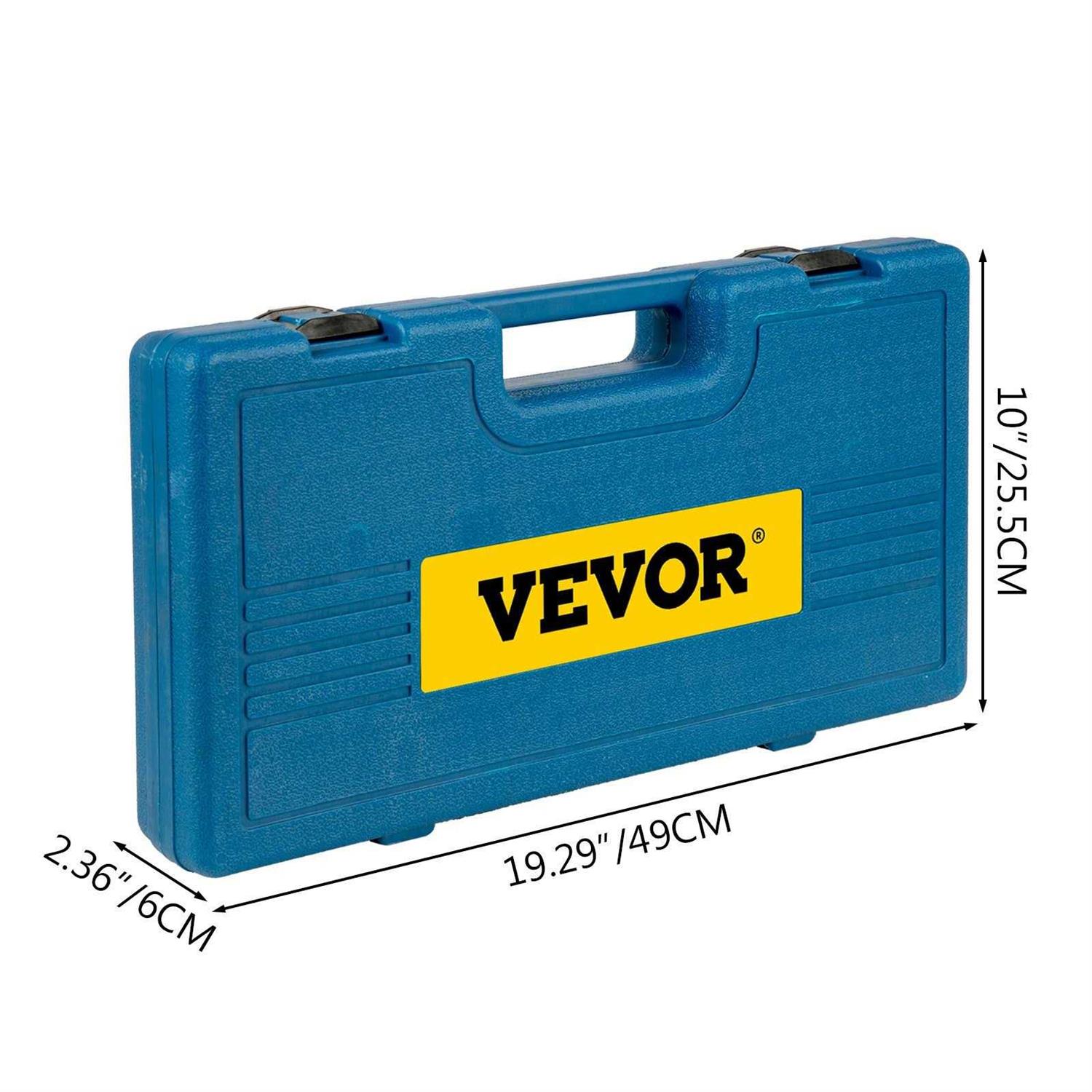 VEVOR Impact Socket Set 1/2 Inches 19 Piece Impact Sockets - Inhomebuy