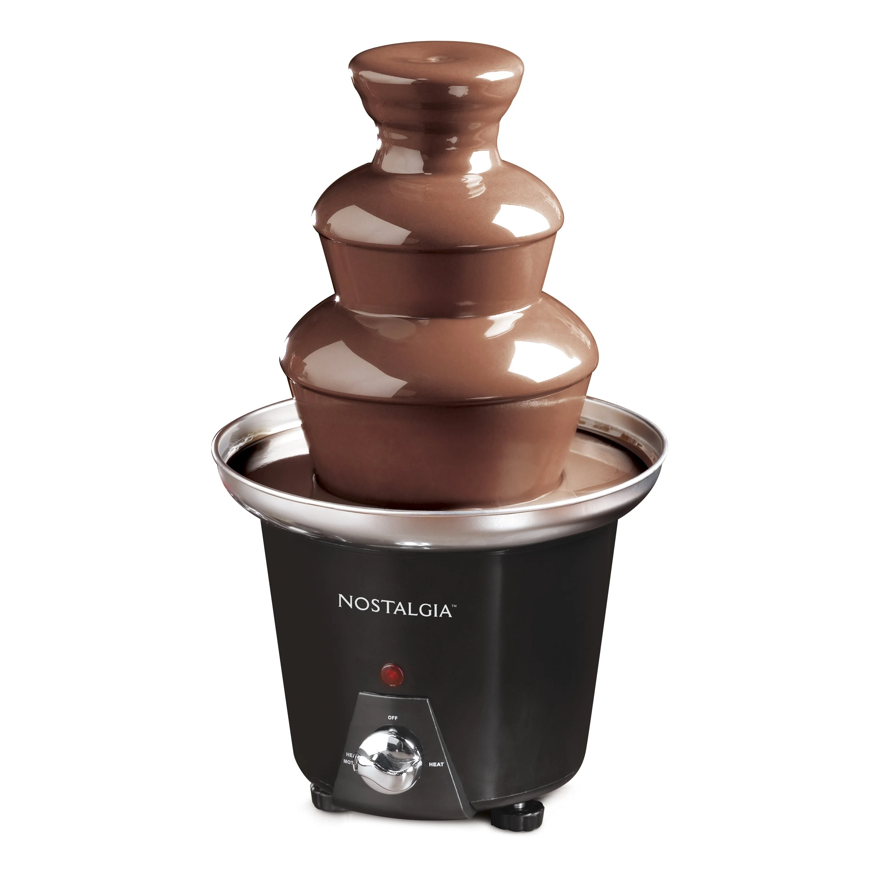 3-Tier 1.5-Pound Chocolate Fondue Fountain - Inhomebuy
