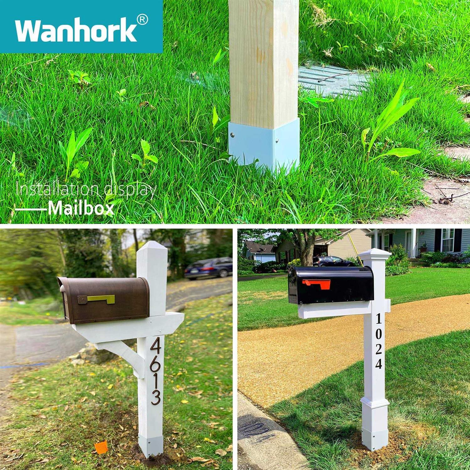 WamBam Fence Wambam No-Dig Bl19101 Nantucket Picket Vinyl Fence - Inhomebuy