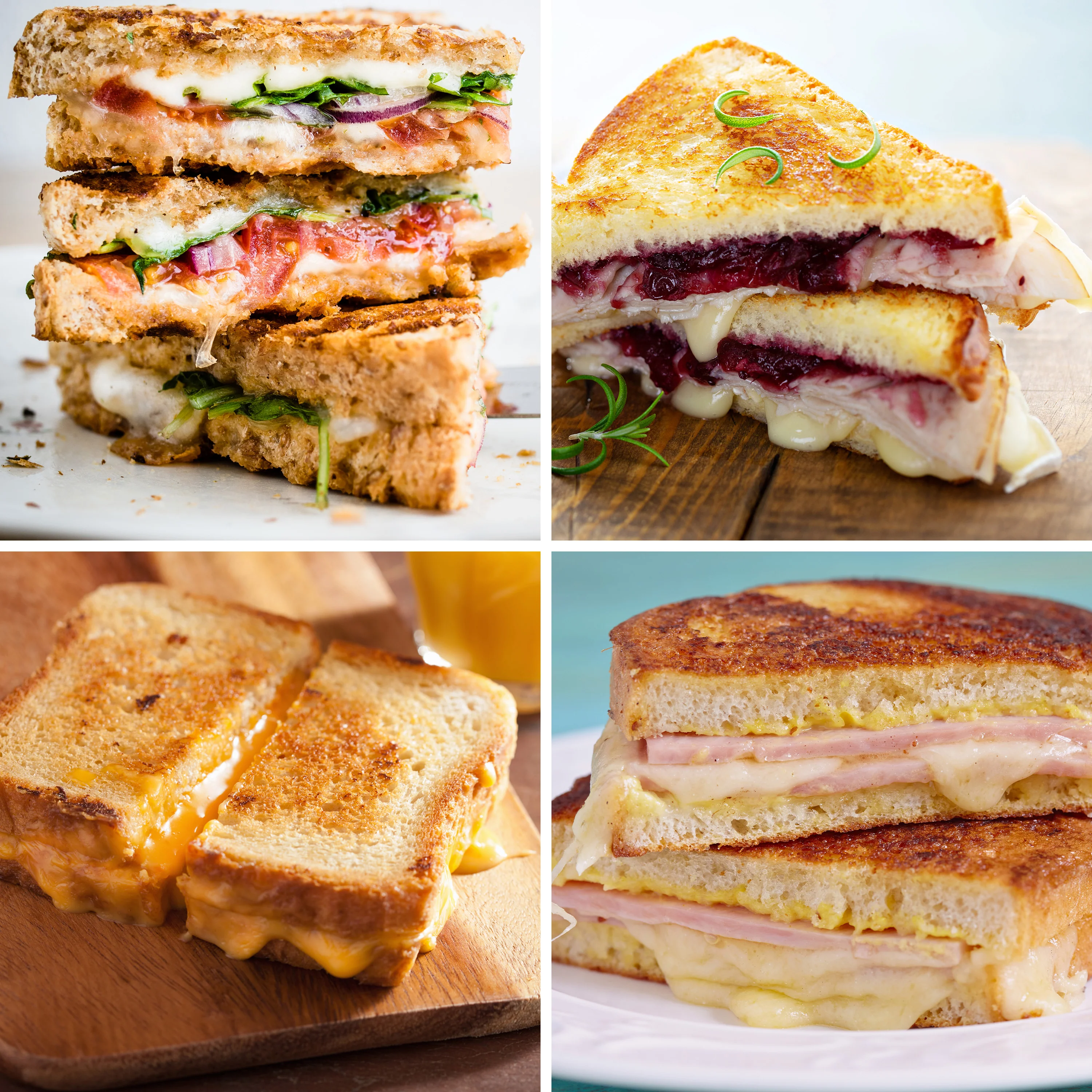 Grilled Cheese Toaster with Easy-Clean Toaster Baskets and Adjustable Toasting Dial - Inhomebuy