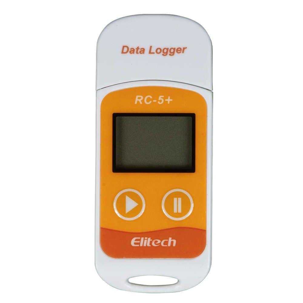 Elitech RC-5+ Reusable USB Temperature Data Logger with Auto PDF Report - Inhomebuy