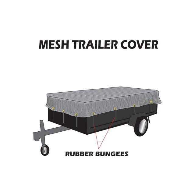 Xtarps MT-TT Utility Trailer mesh Cover - Inhomebuy