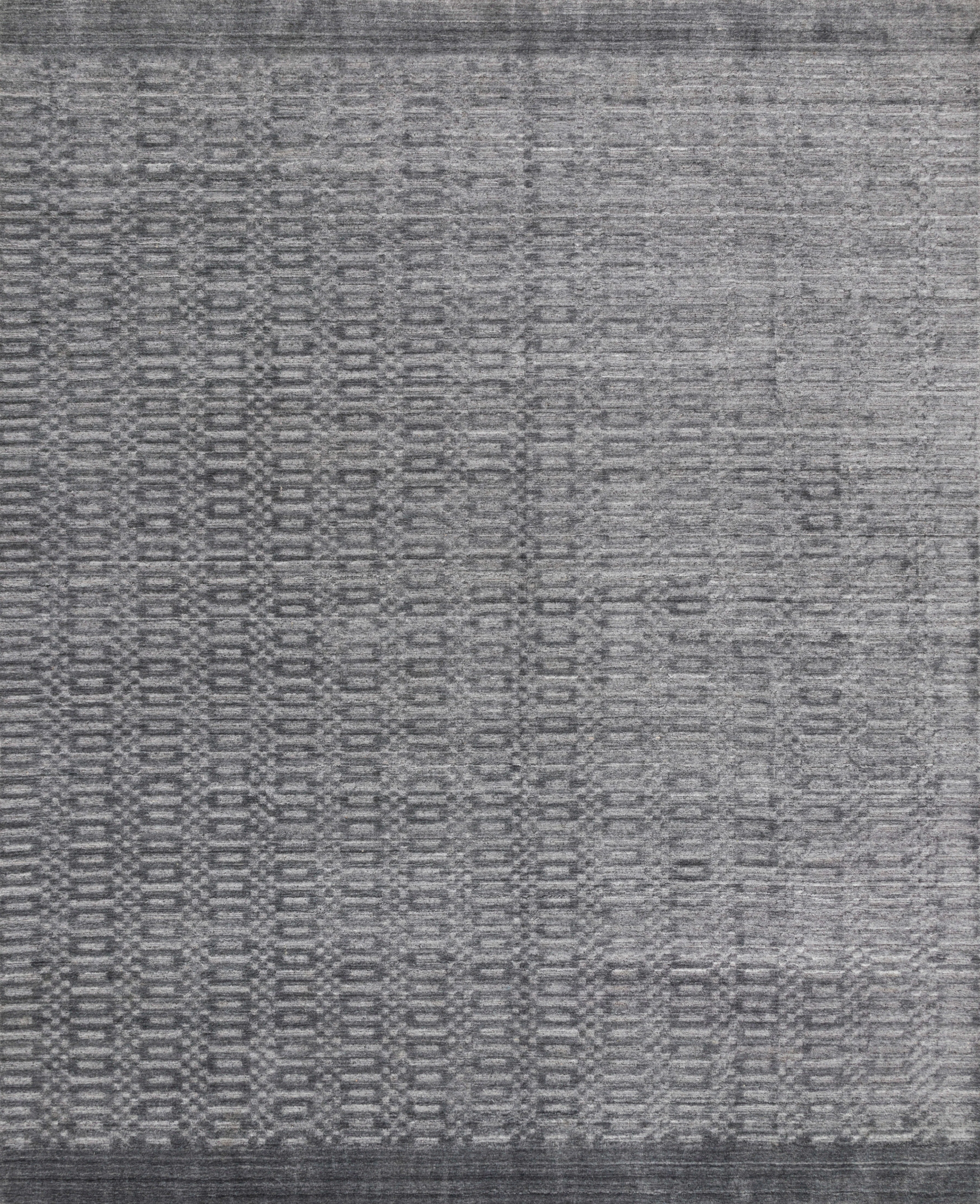 Loloi Rugs Lennon Collection Rug in Steel - 5'6