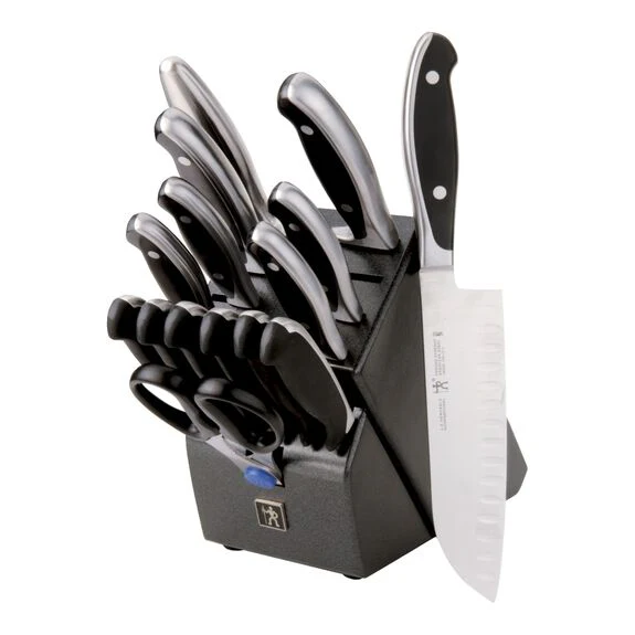 Henckels 16pc East Meets West Knife Block Set, Forged Synergy Series - Inhomebuy