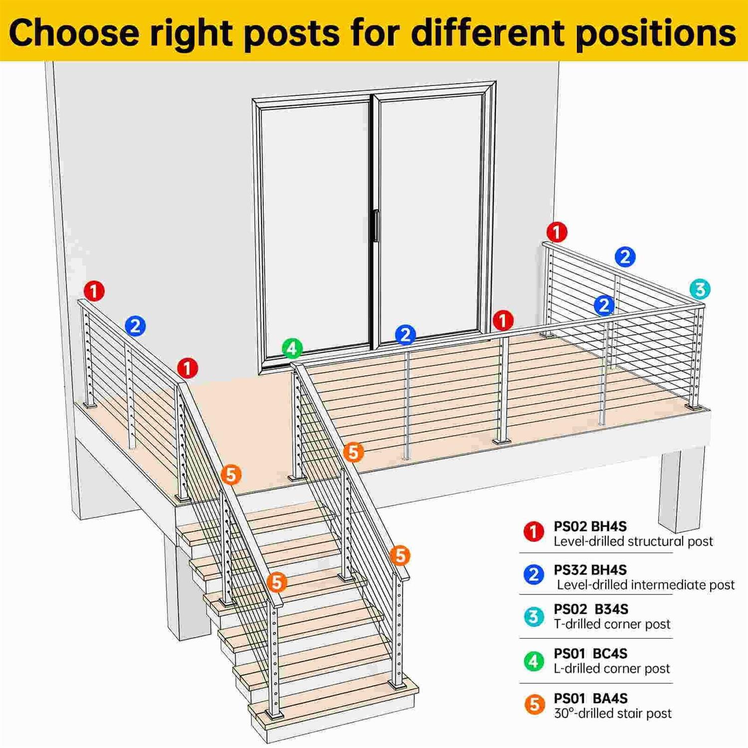 Muzata 36x1x2 30°-drilled Black Post PR11 BA4S - Inhomebuy