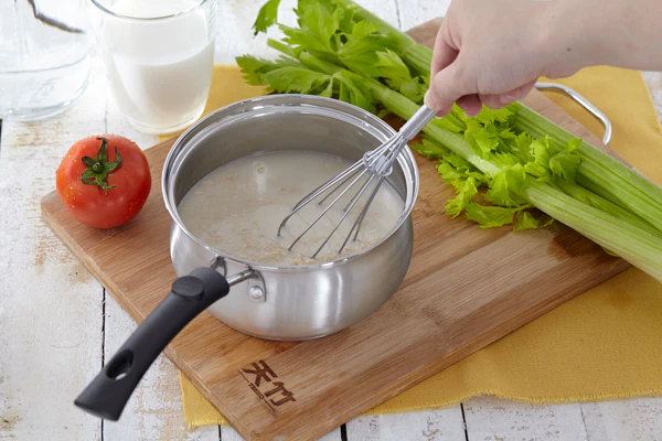 Charms Stainless-Steel Sauce Pan with Glass Lid |18JAC10| 18cm - Inhomebuy