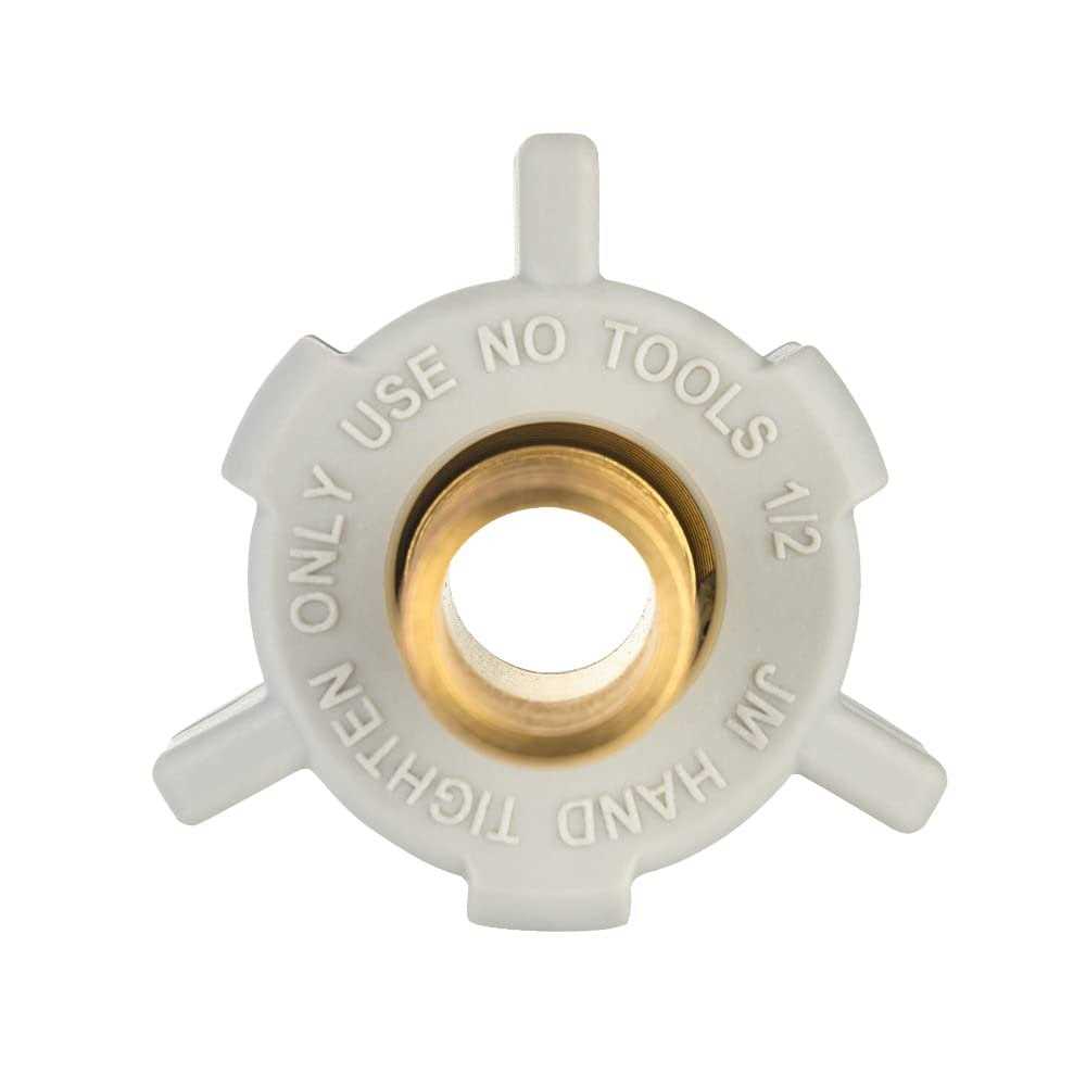 EFIELD 1/2 Pex Brass Fittings 100 Pieces Pex Stainless Steel Clamps, Tee, Elbow and Coupling 10 Pieces each - Inhomebuy