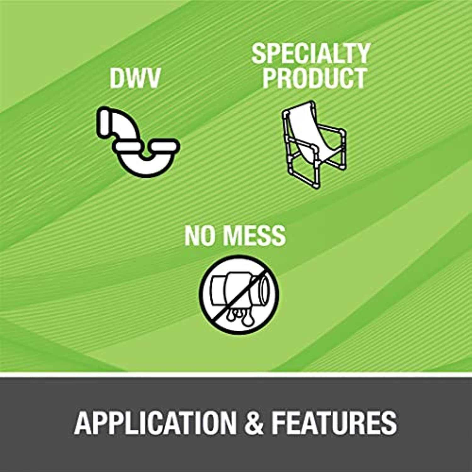 Oatey Flowguard Gold 8 oz. CPVC Cement 31911 - Inhomebuy