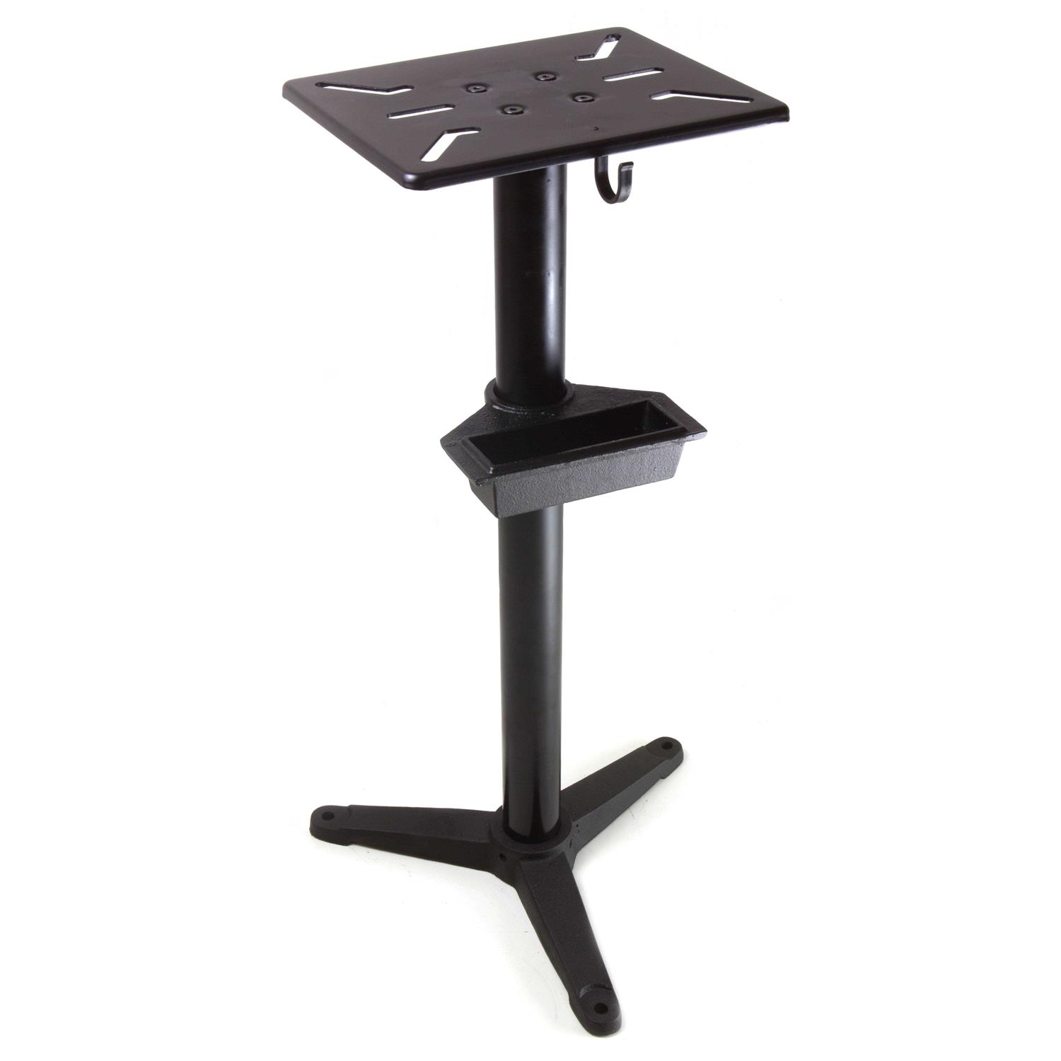 WEN Cast Iron Bench Grinder Pedestal Stand with Water Pot - Inhomebuy
