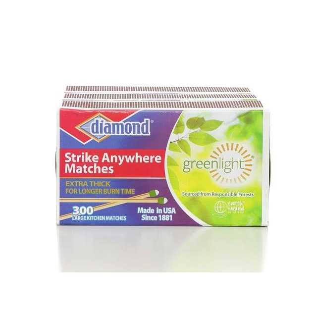 Diamond Matches Strike Anywhere - Inhomebuy
