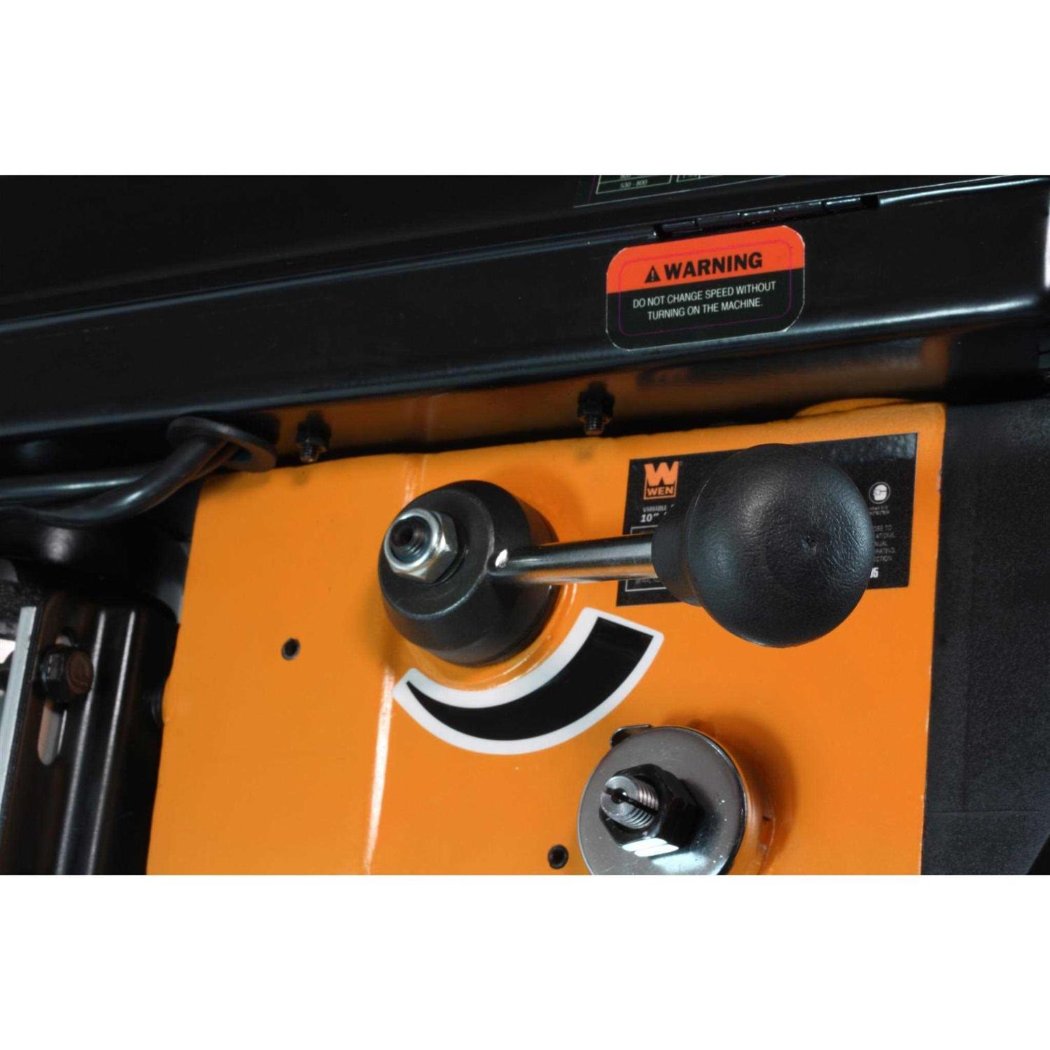 WEN 5 Amp Cast Iron Bench Mortiser with Chisel Bit Set - Inhomebuy