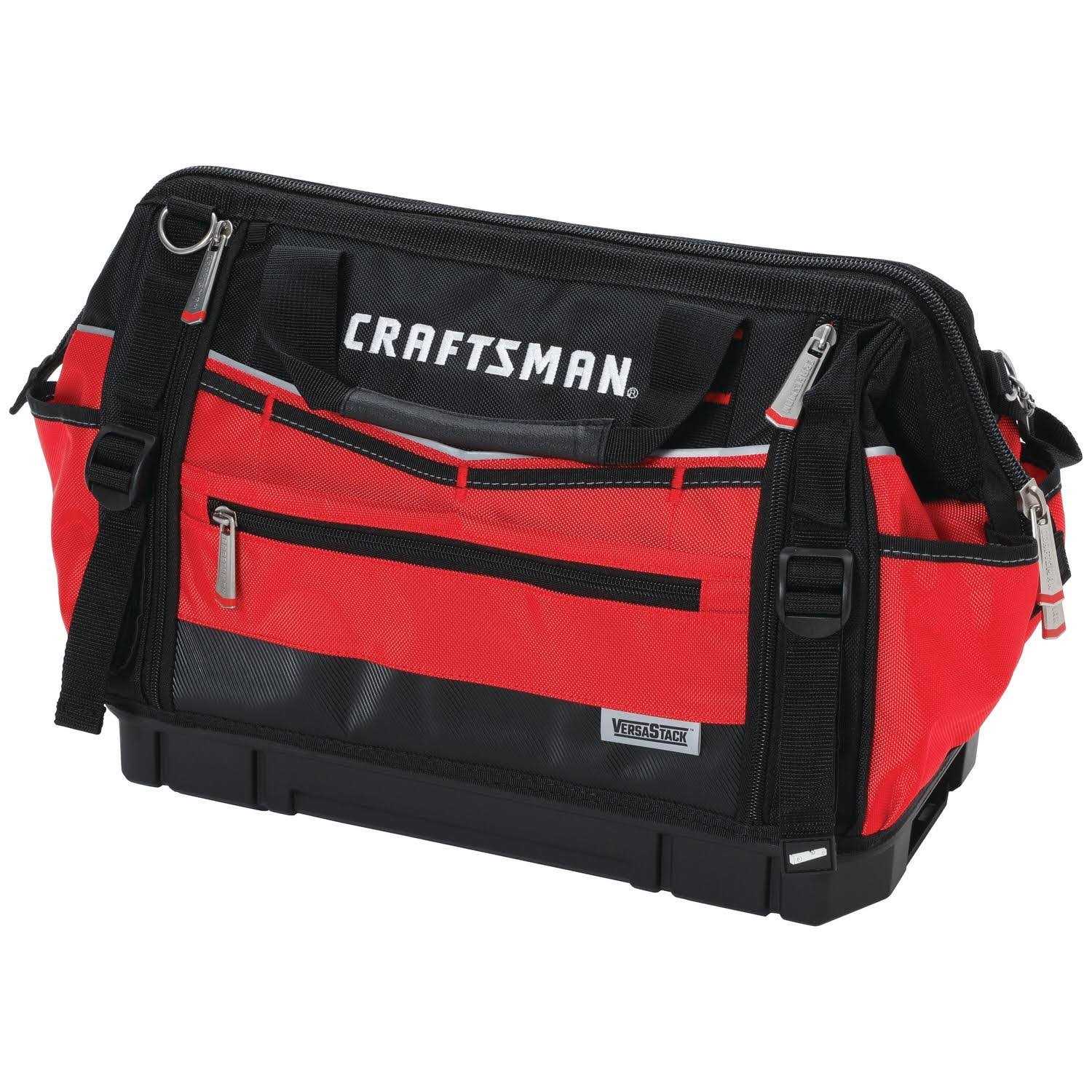 Craftsman VERSASTACK 17 in. Tower Tool Box Black/Red - Inhomebuy