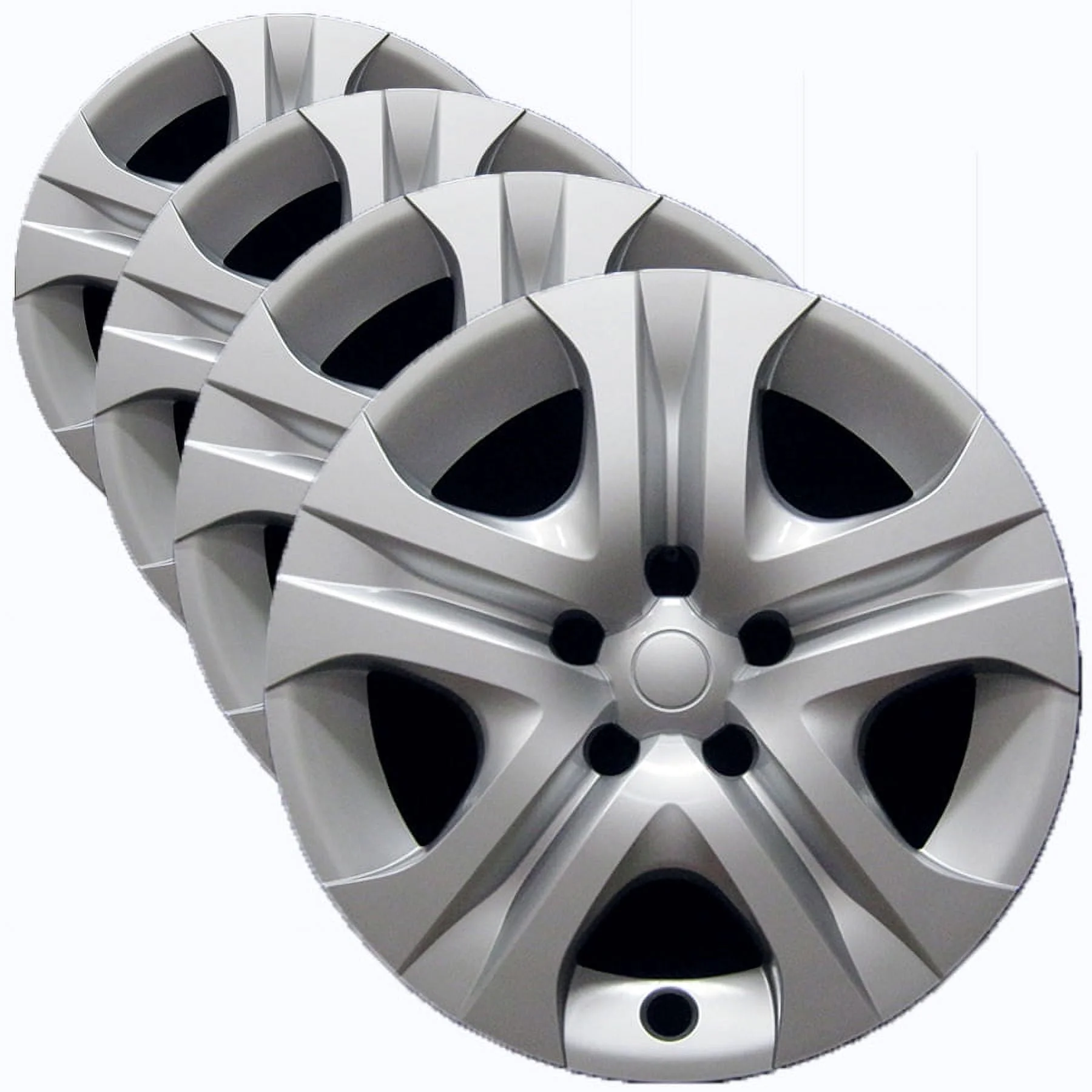 Premium Replica Hubcap Set for Toyota Rav4 2013-2015 - Replacement 17-inch Wheel Covers - Inhomebuy