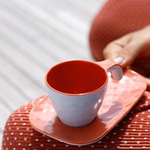 Summer - Espresso - Coral - Set 6 pcs - Inhomebuy