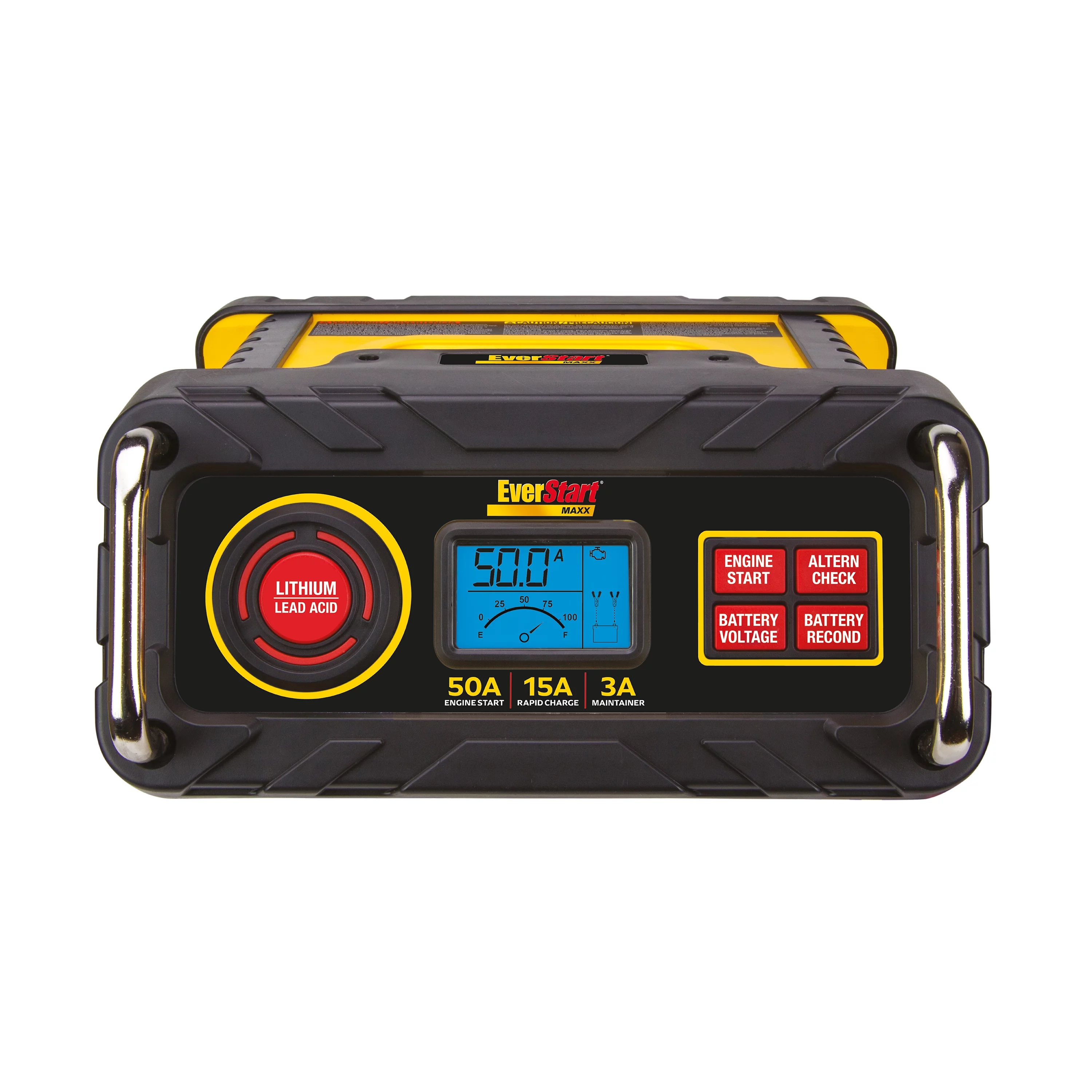 Everstart Maxx 15 Amp Automotive Battery Charger with 50 Amp Engine Start (BC50BE)-New - Inhomebuy