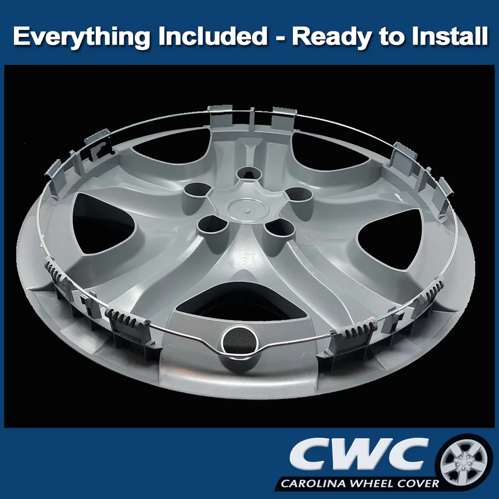 Premium Replica Hubcap Set for Toyota Rav4 2013-2015 - Replacement 17-inch Wheel Covers - Inhomebuy