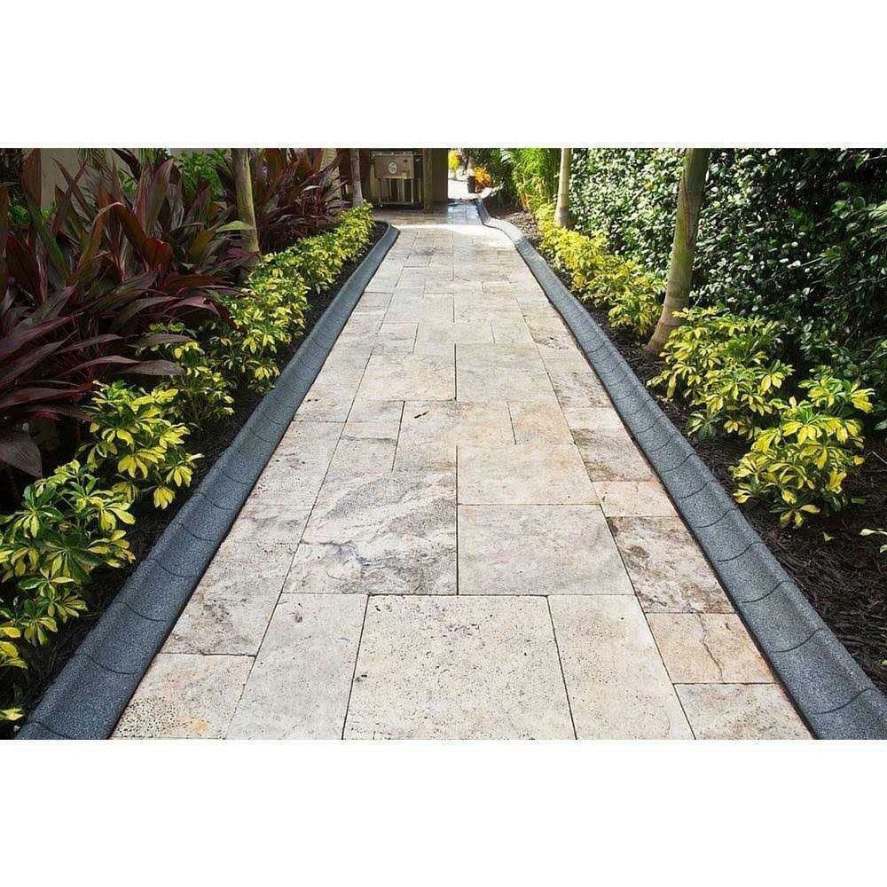 EcoBorder 4 ft Rubber Landscape Edging - Inhomebuy