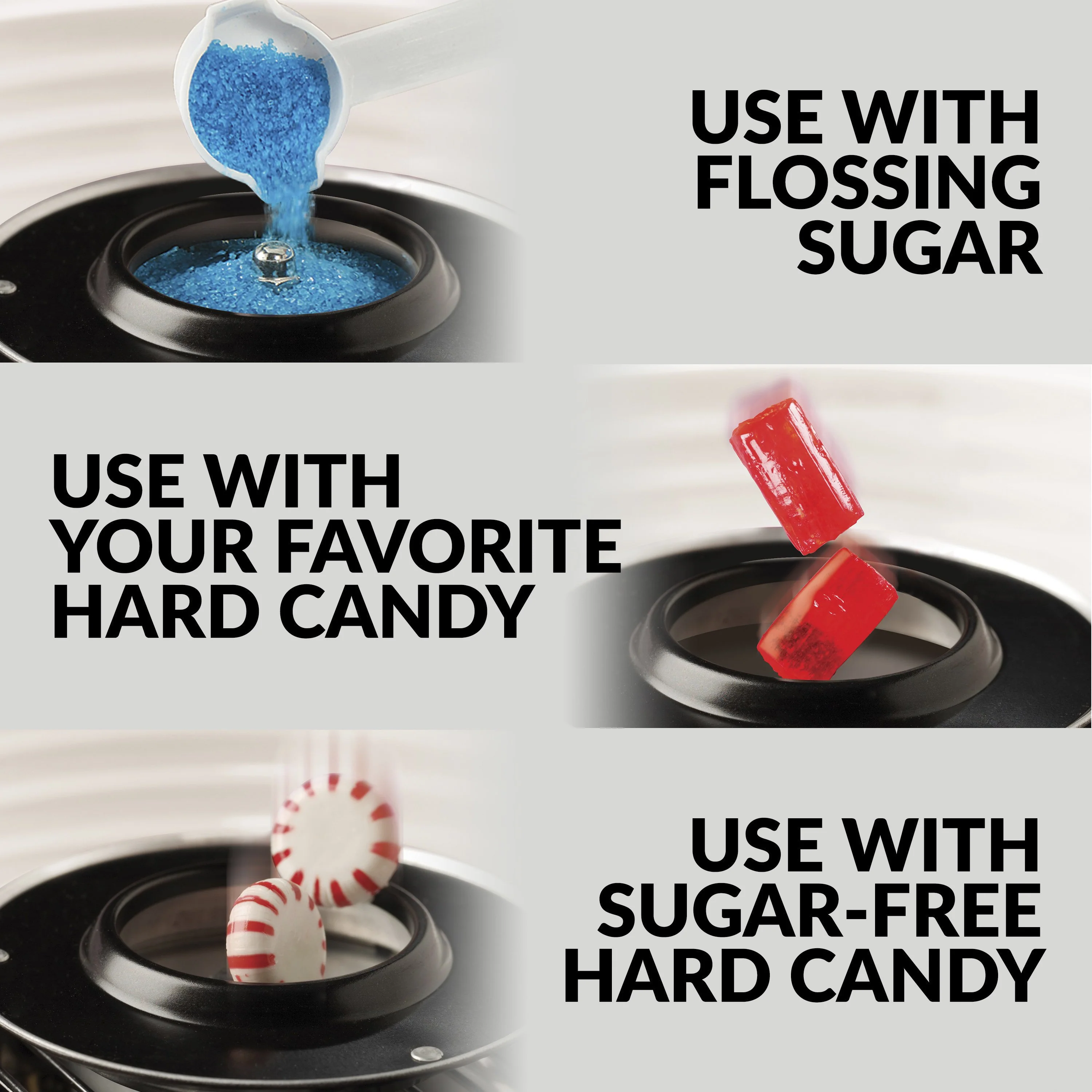 Retro Hard Candy Cotton Candy Maker - Inhomebuy