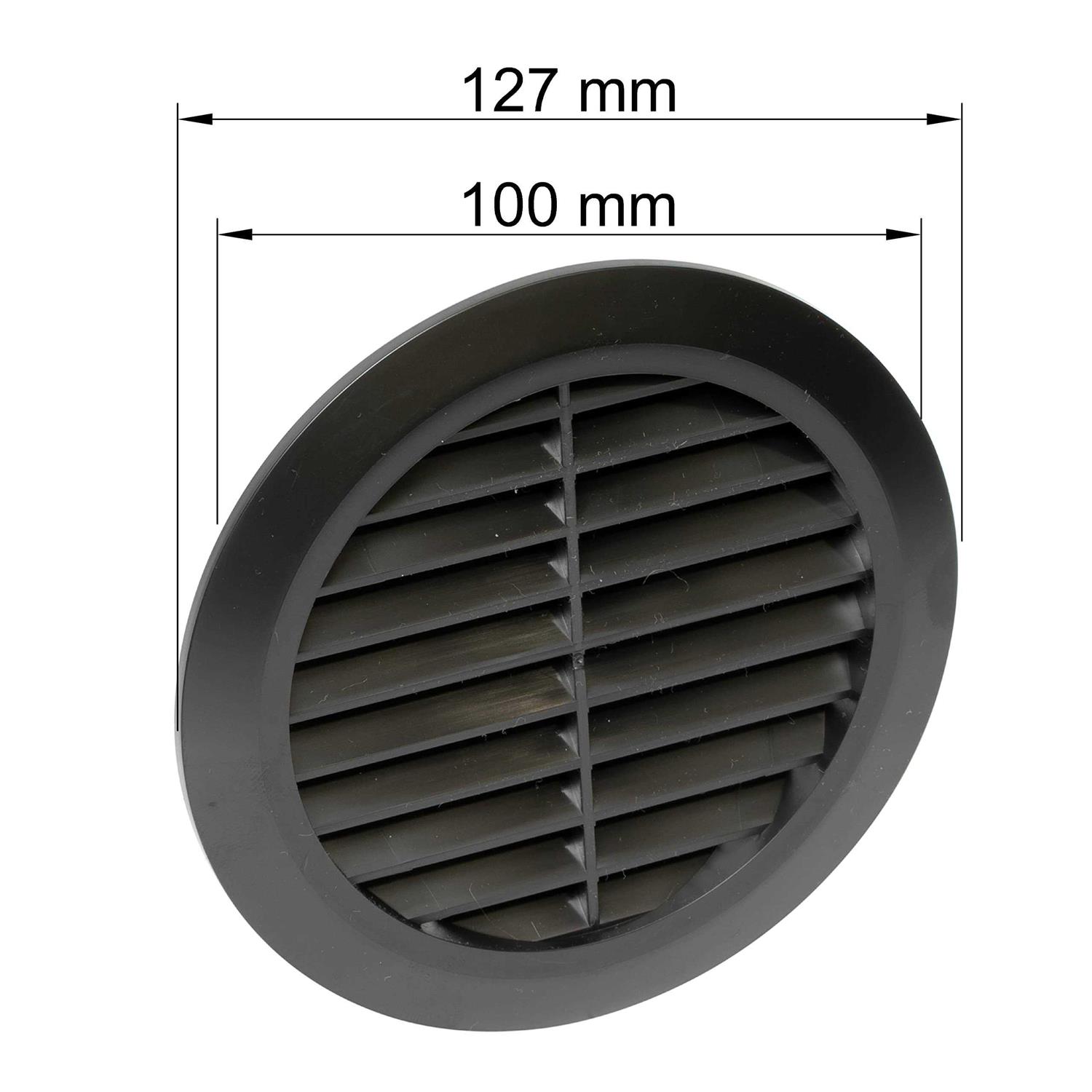 Vent Systems Soffit Vent Cover Round Air Vent Louver - Inhomebuy