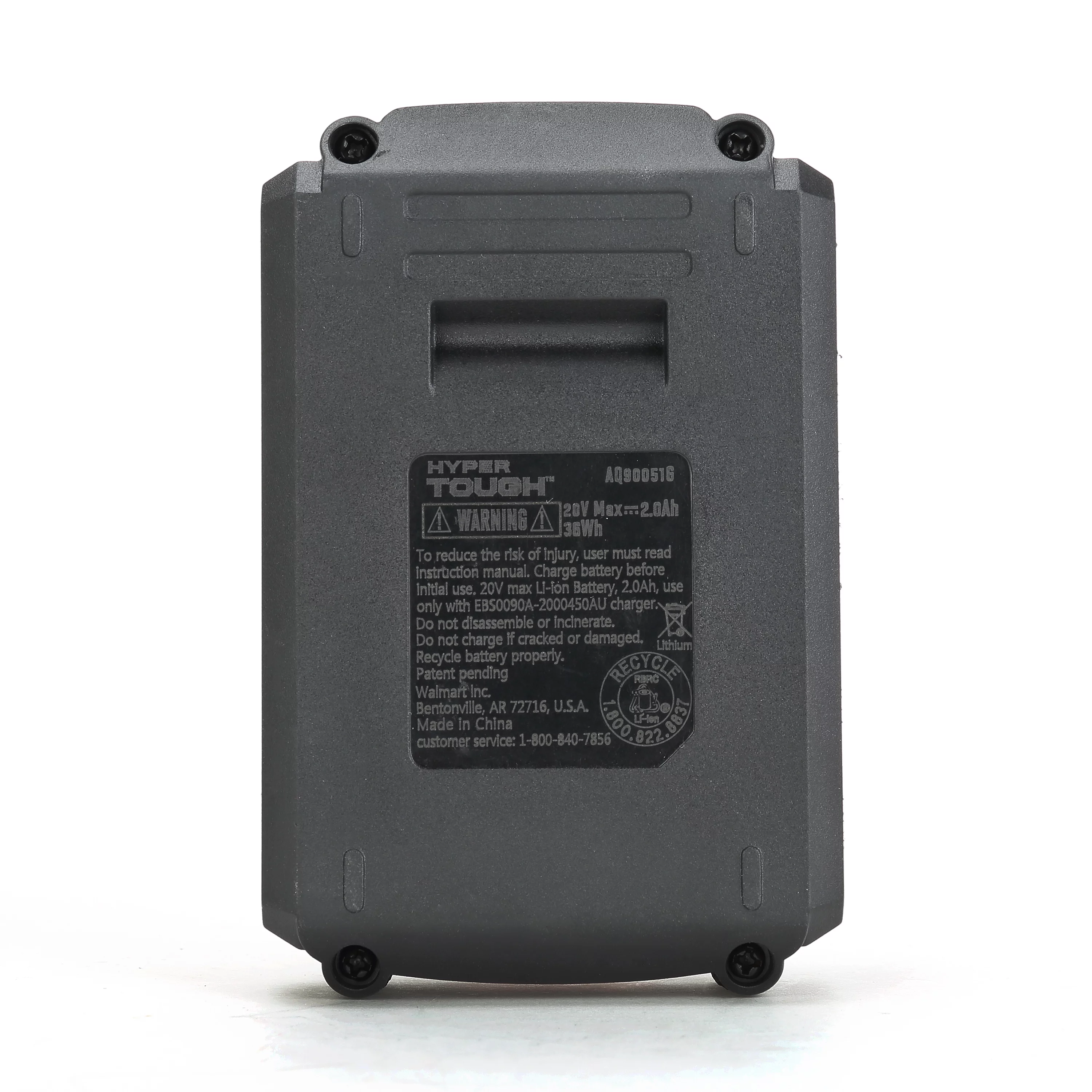 Hyper Tough 20V Max 2.0Ah Lithium-Ion Rechargeable Battery - Inhomebuy