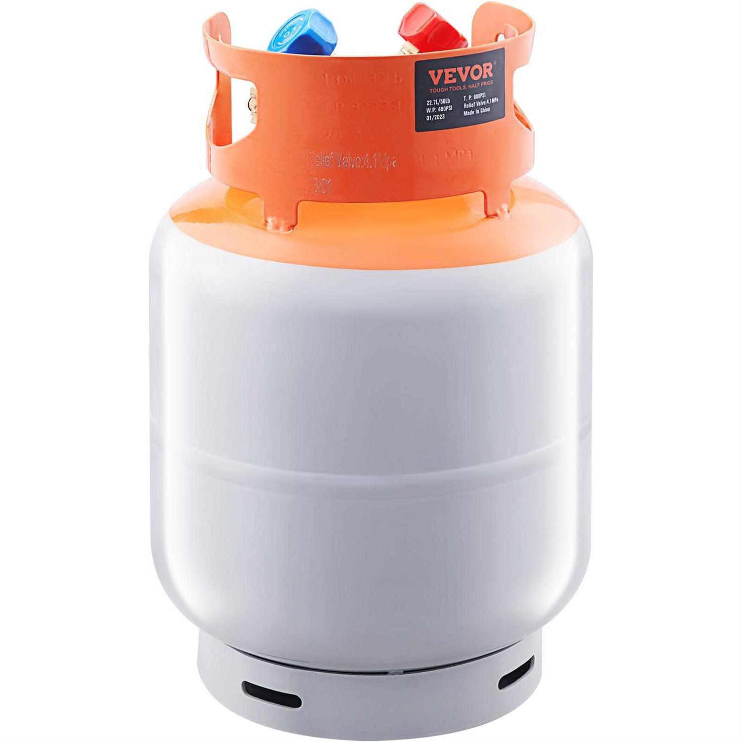 VEVOR Refrigerant Recovery Tank 400 psi H Portable Refrigerant Recovery Unit LMHSGWFDK - Inhomebuy