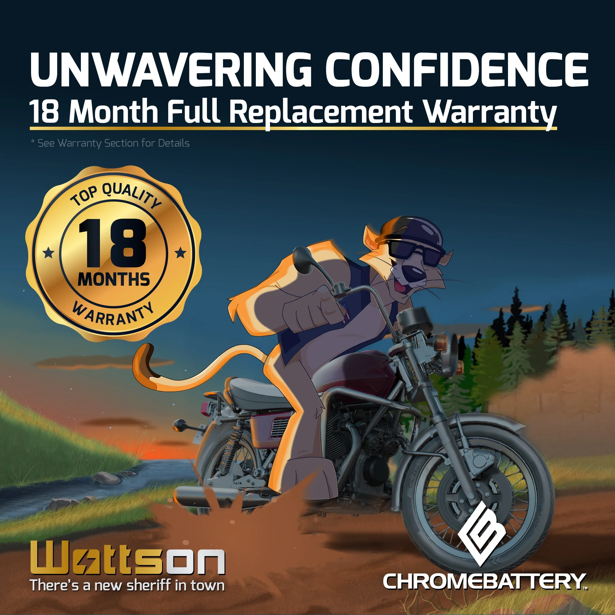 Chrome Battery Ytx5L-Bs High Performance - Maintenance Free - Sealed Agm Motorcycle Battery - Inhomebuy