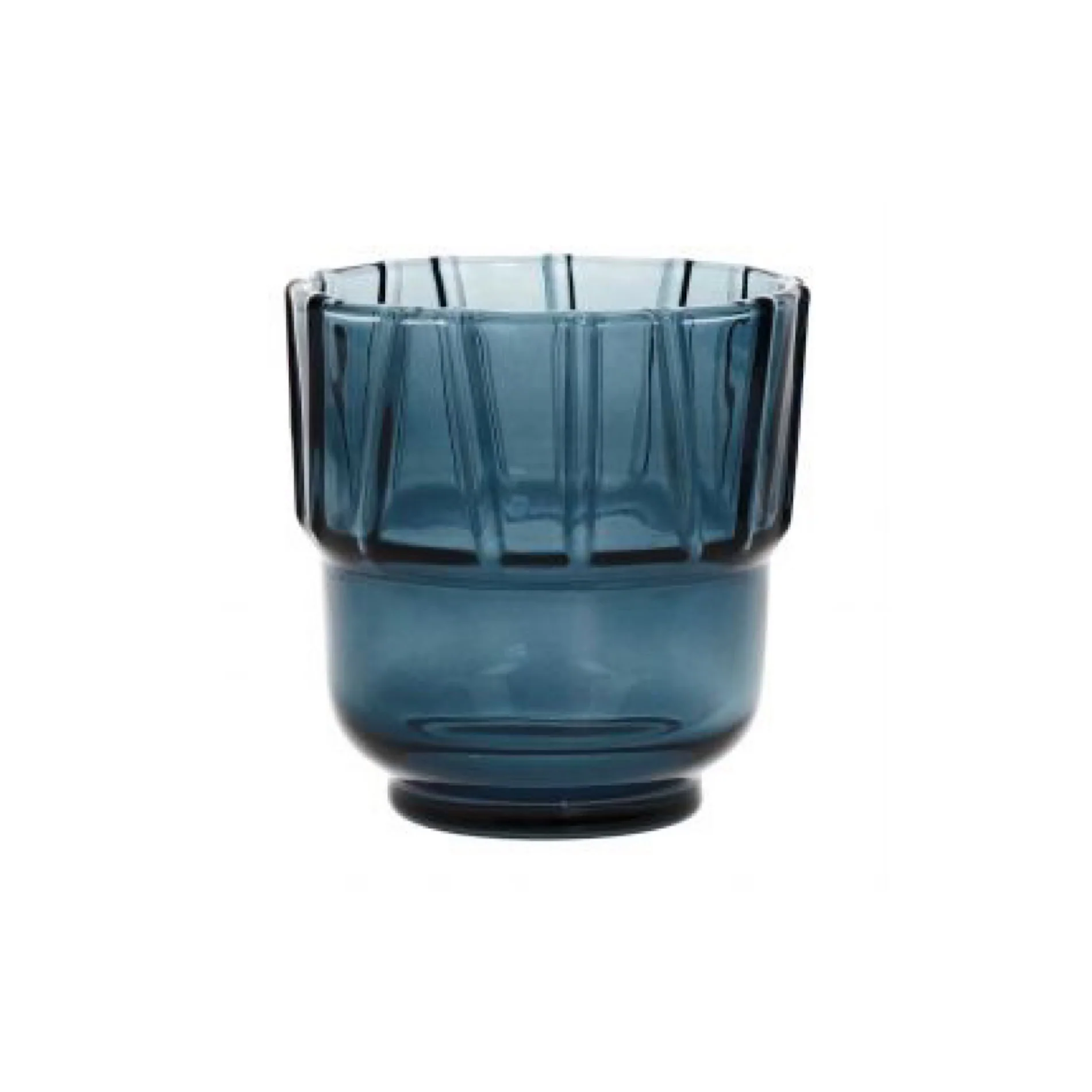 Bamboo Line Stackable glass 245ml Grigio - Inhomebuy
