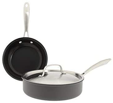 Cuisinart GreenGourmet 10-pc Cookware Set: hard-anodized, non-stick | GG-10 - Inhomebuy