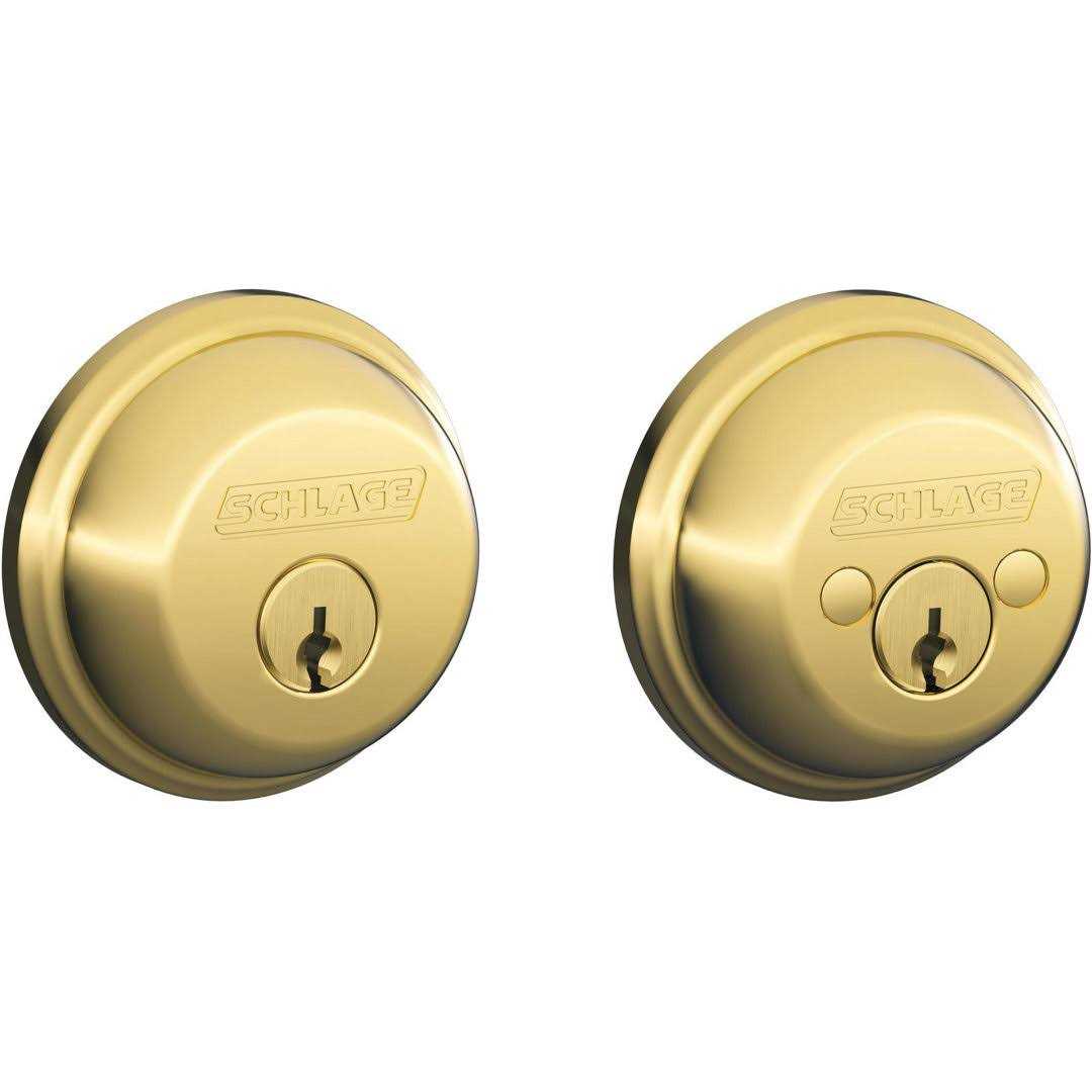 Schlage Double Cylinder Deadbolt - Inhomebuy