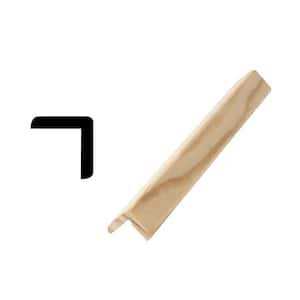 Woodgrain Millwork 11/16 in. x 96 in. Pine Primed Finger-Jointed S4S Moulding Board - Inhomebuy