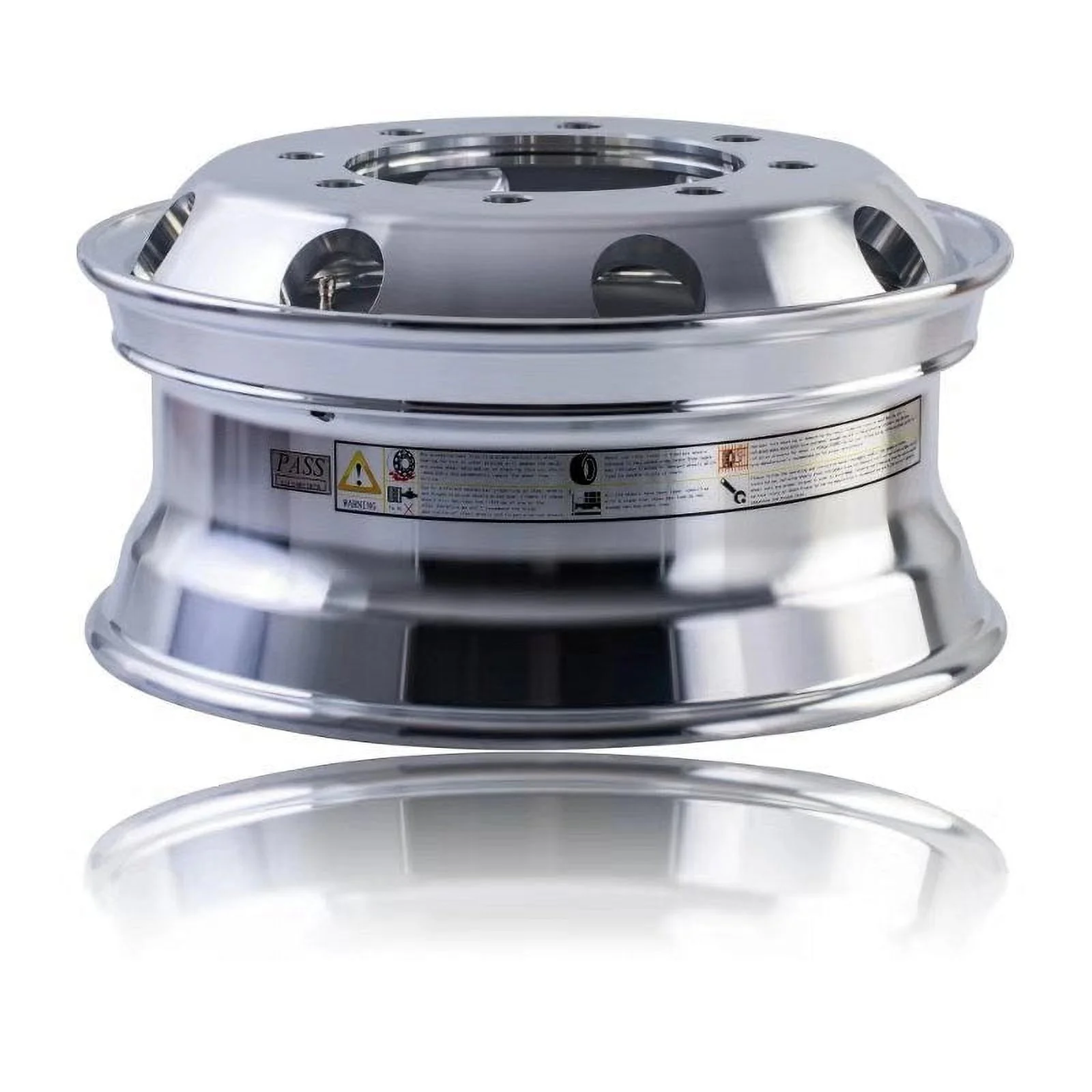 Truck Rims 22.5 x 8.25 Forge Aluminum Commercial Wheels Trailer Hub Pilot Alcoa STYLE TOP Quantity - Inhomebuy