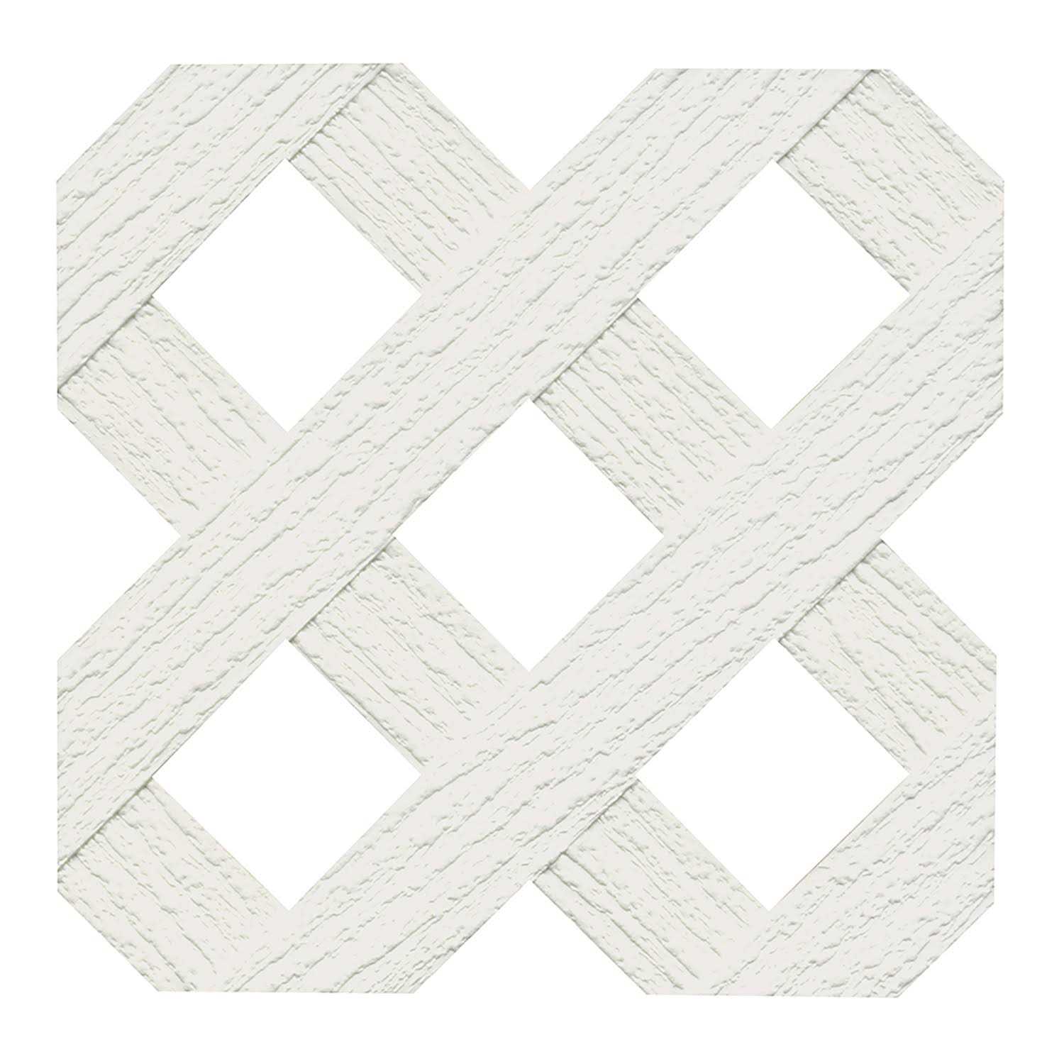 Veranda 4 ft. x 8 ft Garden Vinyl Lattice - Inhomebuy