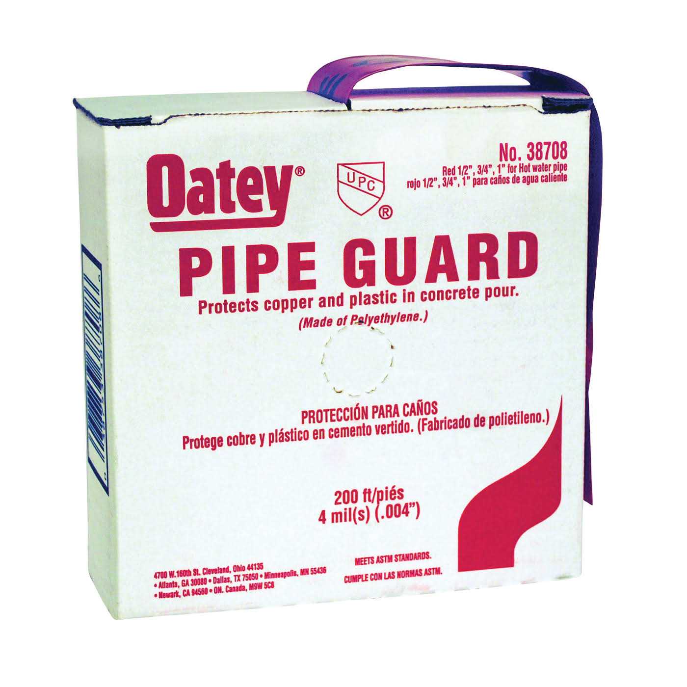 Oatey 200 Pipe Guard - Inhomebuy