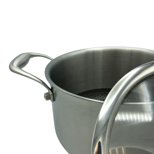 Targu Hybrid Dutch Oven: 20cm with glass lid | BC-HW20DOG - Inhomebuy